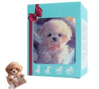 Generico 2025 New Ai Robot Dog - My Smart Realistic Robot Dog Puppy That Acts Like a Real Dogs, Interactive Plush Robots Dogs for Adults & Kids, Walking, Barking, Tail Wagging Pet Companion (#F)