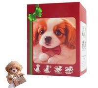Generico 2025 New Ai Robot Dog - My Smart Realistic Robot Dog Puppy That Acts Like a Real Dogs, Interactive Plush Robots Dogs for Adults & Kids, Walking, Barking, Tail Wagging Pet Companion (#E)