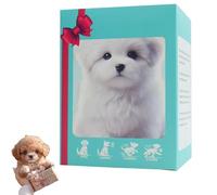 Generico 2025 New Ai Robot Dog - My Smart Realistic Robot Dog Puppy That Acts Like a Real Dogs, Interactive Plush Robots Dogs for Adults & Kids, Walking, Barking, Tail Wagging Pet Companion (#B)