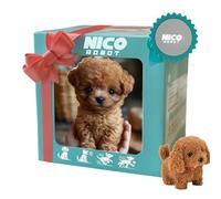 Generico 2025 New Ai Robot Dog - My Smart Realistic Robot Dog Puppy, That Acts Like a Real Puppy, Interactive Plush Robots Dogs, Robots Dogs for Walking, Barking, Tail Wagging, for Pet Lovers (A1)