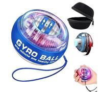 Generico 2025 New Auto-Start Wrist Trainer Ball,Vital wrist exerciser,Torque Ball,with Led Lights for Strengthen Arms,Fingers and Muscles Workouts (blue,With light)