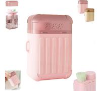 Generico 2025 New Ear Hole Ear Care Kit, Ears Piercing Cleaning Kit, 240 PCS Disposable EarsPiercing Cleaner, Easy To Carry 15ML Cleaning Solution for Girls, Women, And Men (Pink*1)
