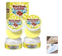 Generico 2025 New Olite White Shoes Cleaner, Sponge White Shoe Cleaning Cream, Multifunctional Cleaning Paste, For Canvas and Rubber Soles Cleaning and Descaling Polish for Sneaker (2pcs)