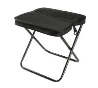 Generico 2025 New Portable Stool for Mountaineering and Hiking Lightweight Foldable Stool for Outdoor Picnic Hiking Fishing (Black,L)