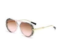 Generico 2025 New Vintage Style Pilot Sun Glasses of Any Face Shape for Women Men Summer Fashion Unisex Sunglasses Uv400 (Pink)