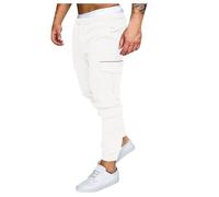 Generico 2025 Pantaloni Cargo Uomo Trekking da Lavoro Elasticizzati Leggeri Eleganti Casual Street Combat Multitasche Skinny Fit per Campeggio, Pesca, Viaggi