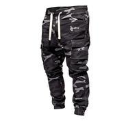 Generico 2025 Pantaloni da Lavoro Uomo,Activewear Uomo Cargo Elasticizzati Leggeri Eleganti Casual Baggy Combat Trekking Multitasche Giardiniere Pantalone per attività all'aperto