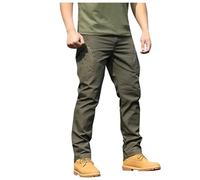 Generico 2025 Pantaloni da Lavoro Uomo,Pantaloni in Softshell Palestra Casual Baggy Tattici Militari con Tasche Multiple Trekking Giardiniere Pantalone Cargo Allenamento