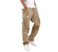 Generico 2025 Pantaloni da Lavoro Uomo Trekking Leggeri e Traspiranti Arrampicata Passeggio Larga Taglie Forti Leggero Elastico Pantalone per Jogging All'aperto