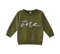 Generico 2025 Ragazzi Ragazze Felpa con Cappuccio/Sweatshirt Solid Color/Print Regular Fit in Cotone Hooded Sweatshirt Maglia A Maniche Lunghe per Bambini E