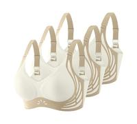 Generico 2025 Reggiseno Donna Seamless Cinghie Regolabili Intimo Invisible Bra Bralette Elasticizzato Bras correzione della Postura Modellante del Seno Biancheria Intima Reggiseni