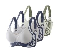 Generico 2025 Reggiseno Donna Seamless Cinghie Regolabili Intimo Invisible Bra Bralette Elasticizzato Bras correzione della Postura Modellante del Seno Biancheria Intima Reggiseni