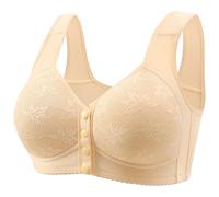 Generico 2025 Reggiseno Donna Stretch Leggero Reggiseni Base Comfort Intimo a Schiena Bassa Top Comodo Senza Cuciture Copertura Totale