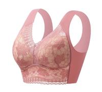 Generico 2025 Reggiseno Donna Stretch Leggero Reggiseni Base Invisibile con Scollatura a V Brassiere Palestra Modellante del Seno Fitness Yoga Training Sportivi
