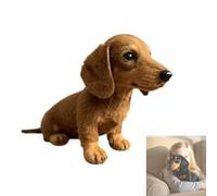 Generico 2025 Soft Dachshund Plush Dogs - Interactive Emotional Healing Comfort Stuffed Animal, Cute Dog for Endless Snuggles, Relaxation & All Kids (Brown)