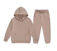 Generico 2025 Tuta Bambini Ragazzo,Completo T Shirt Pantalone Ragazzi Felpa E Pantaloni da Jogging Giacche con Tasca 2 Pezzi Unisex Modelli Taglie Forti Set di Felpe 3-15 Anni