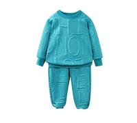 Generico 2025 Tuta Bambini Ragazzo Completo T Shirt Pantalone Ragazzi Felpa E Pantaloni da Jogging Top Kids con Cappuccio Taglie Forti per Jogging,la Casa,Scuola, Spesa