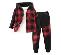 Generico 2025 Tuta Bambini Ragazzo,Felpata Jogging Ginnastica da Calcio Ragazzo Felpa A Maniche Lunghe 2 Pezzi Unisex Modelli Moda Manica Lunga per Jogging,la Casa,Scuola, Spesa