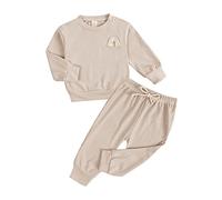Generico 2025 Tuta Bambini Ragazzo,Ragazzi Felpa con Cappuccio Set da Calcio Ragazzo Top E Pantaloni Kids Ragazzi Ragazze Abbigliamento Jogger per Jogging,la Casa,Scuola, Spesa