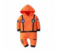 Generico 2025 Tuta Neonato Invernali Tutine Pagliaccetto Invernale Bambini con Cappuccio da Sci Fleece Footed Jumpsuit Pram Vestitini per Neonati Maschi Toddler One Piece tute