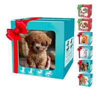 Generico 2026 Aggiornamento Cucciolo robot Nicoo, che si comporta come un vero cane, cane robot realistico alimentato a batteria, cammina, abbaia, scodinzola, intelligente per cuccioli AI (A)