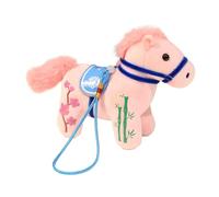 Generico 2026 Anno del Cavallo Mascotte,Ornamento Borsa Di Peluche - Peluche 'Anno Del Cavallo,per Bambini Adolescenti Adulti Studenti Collezionisti Amanti degli Animali Festa di Compleanno Scuola