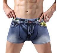 Generico 2026 Boxer da Uomo Slip Mutande On Chic Originale Biancheria Intima Morbide E Comode vestibilità Divertente Sexi Maschili Trunks Adatto per L'Uso Quotidiano#22