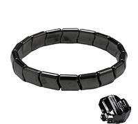 Generico 2026 Bracciale in Ematite Uomo, bracciale ematite hermios uomo, Braccialetto Regolabile in Ematites Magnetica, Favorisce Naturalmente Il Metabolismo E Ripristina La Vitalità (1, F)