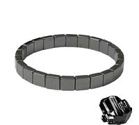 Generico 2026 Bracciale in Ematite Uomo, bracciale ematite uomo, Braccialetto Regolabile in Ematites Magnetica, Favorisce Naturalmente Il Metabolismo E Ripristina La Vitalità (1, E)