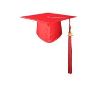 Generico 2026 Cappello Laurea Donna Uomo Cappelli per Adulti Bambini Elementari Tocco Laurea Cerimonia, Cappello Diploma per Undergraduate, Bachelor Hat, Master e Dottorato, Unisex