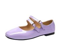 Generico 2026 da Donna, Eleganti, Traspiranti, comode, Slip-on estive, Scarpe da Ballo Sportive con Lacci, Scarpe da Ballerina Bianche, Scarpe Mary Jane Leggere Slip-on con Lacci