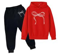 Generico 2026 Elegante Coordinato Due Pezzi per Ragazze con Stampa Floreale per Il Tempo Libero la Scuola e Le Occasioni Speciali