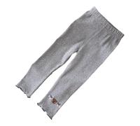 Generico 2026 Leggings per Bambina con Orsetto e Ciliegie Morbidi Comodi per Uso Quotidiano Neonata attività Outdoor Primavera Tuta Colorata