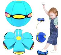 Generico 2026 Magic Meta Ball, Magic Bouncing Ball, Children's Bouncing Balls with 6 Lights, Magic Flying Saucer for Parent-Child Interaction Indoor & Outdoor Use (Lake Blue)