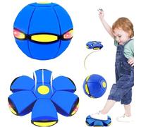 Generico 2026 Magic Meta Ball, Magic Bouncing Ball, Children's Bouncing Balls with 6 Lights, Magic Flying Saucer for Parent-Child Interaction Indoor & Outdoor Use (Blue)