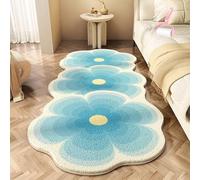 Generico 2026 NEW Cute Flower Bath Mat,Flower Pattern Non-Slip Washable Rugs Floor Mat, Machine Washable Rugs for Bedroom Hallway Bedside Study Living Rooms