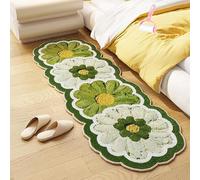 Generico 2026 NEW Cute Flower Bath Mat,Flower Pattern Non-Slip Washable Rugs Floor Mat, Machine Washable Rugs for Bedroom Hallway Bedside Study Living Rooms