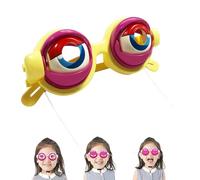 Generico 2026 New Winking Eye Glasses - Manual Blinking Funny Glasses for Adults, Party Pranks Selfies Costumes Photo Props (Yellow)