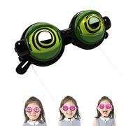 Generico 2026 New Winking Eye Glasses - Manual Blinking Funny Glasses for Adults, Party Pranks Selfies Costumes Photo Props (Green)