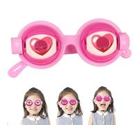 Generico 2026 New Winking Glasses with Winking Eyes, Kinetic Crazy Eyes Glasses, Pull-String Blinking Crazy Glass for Kids and Adults (B)