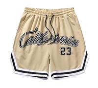 Generico 2026 Pantaloncini Uomo Estive Certo! Ecco Un Titolo di Prodotto suggerito Che rispetta Le Linee Guida: Amazon Italy (Beige, L)