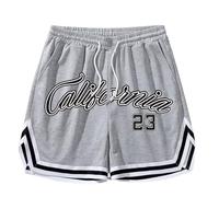 Generico 2026 Pantaloncini Uomo Estive Certo! Ecco Un Titolo di Prodotto suggerito Che rispetta Le Linee Guida: Amazon Italy (Grey, XXL)