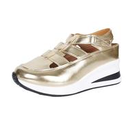 Generico 2026 Sandali Elevated Hollow Design con sabot e spessa suola platform, cinturino regolabile, comodi sandali piatti per tutti i giorni