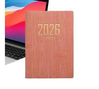 Generico 2026 Small Planner - A7 English Version Diary, 365 Days Calendar, Daily Schedule Notebook, Portable Pocket Agenda, Top Performance Organization Gear, Work School College Women Men Blue