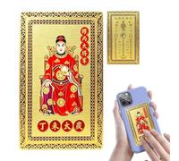 Generico 2027 Tai Sui Card - Copper Lunar New Year Peace Blessing Keepsake