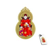 Generico 2027 Tai Sui Card in Metallo Ricordo 'Anno a Pecora a Forma di | per Capodanno Lunare per Donne, Uomini, Cercatori Spirituali, Collezionisti, Credenti, Meditazione e Viaggio