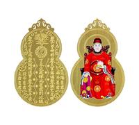 Generico 2027 Tai Sui Card in Metallo Souvenir a Forma di 'Anno a Pecora | per Capodanno Lunare per Donne, Uomini, Cercatori Spirituali, Collezionisti, Credenti, Meditazione e Viaggio