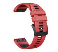 Genérico 22 26MM Silicone Watchband Strap For Fenix 7/7Pro/7X/6X/6 Pro/5X/5 Plus/Epix/Instinct WristStrap Replaceable Bracelet