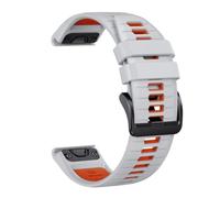 Genérico 22 26MM Silicone Watchband Strap For Fenix 7/7Pro/7X/6X/6 Pro/5X/5 Plus/Epix/Instinct WristStrap Replaceable Bracelet