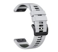 Genérico 22 26MM Silicone Watchband Strap For Fenix 7/7Pro/7X/6X/6 Pro/5X/5 Plus/Epix/Instinct WristStrap Replaceable Bracelet